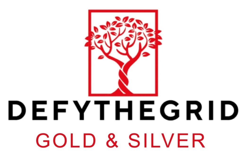 DefyTheGrid Gold & Silver Logo
